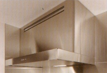 スカイフォレストレジデンスのステンレス製レンジフード