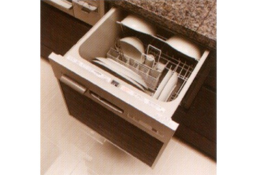 スカイフォレストレジデンスのスライド式食器洗い乾燥機