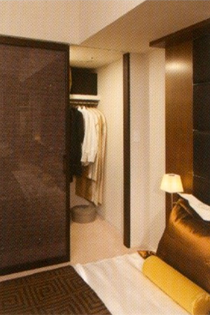 スカイフォレストレジデンスのウォークインクロゼット