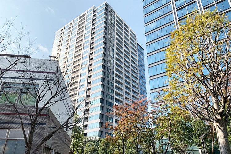 スカイフォレストレジデンスの外観２