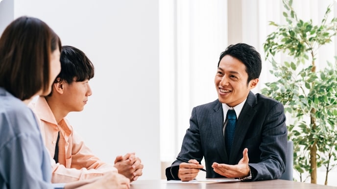 スカイフォレストレジデンスの専属の営業担当体制